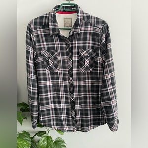 Insulated Plaid Shacket